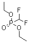 structure of CAS# 1478-53-1, Diethyl difluoromethanephosphonate;Diethyl (difluoromethyl)phosphonate
