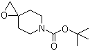 结构式 CAS# 147804-30-6, 1-氧杂-6-氮杂螺[2.5]辛烷-6-甲酸叔丁酯