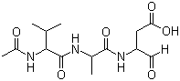 结构式 CAS# 147837-52-3, 乙酰基-缬氨酰-丙氨酰-天冬氨醛