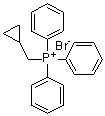 (Cyclopropylmethyl)triphenylphosphonium bromide molecular structure (CAS 14799-82-7)