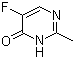 结构式 CAS# 1480-91-7, 5-氟-2-甲基嘧啶-4(3H)-酮