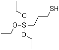 结构式 CAS# 14814-09-6, 3-巯丙基三乙氧基硅烷