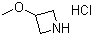 结构式 CAS# 148644-09-1, 3-甲氧基氮杂环丁烷盐酸盐