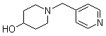 结构式 CAS# 148729-35-5, 1-(4-吡啶甲基)-4-哌啶醇