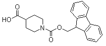 structure of CAS# 148928-15-8, 1-Fmoc-piperidine-4-carboxylic acid
