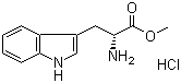 结构式 CAS# 14907-27-8, D-色氨酸甲酯盐酸盐