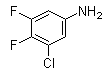 结构式 CAS# 149144-05-8, 3-氯-4,5-二氟苯胺
