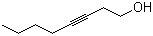 structure of CAS# 14916-80-4, 3-Octyn-1-ol
