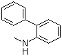 structure of CAS# 14925-09-8, 2-(Methylamino)biphenyl;N-Methyl-2-biphenylylamine; o-(N-Methylamino)biphenyl