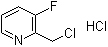 structure of CAS# 149463-07-0, 2-Chloromethyl-3-fluoropyridine hydrochloride