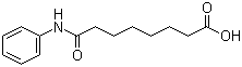 7-Phenylcarbamoylheptanoic acid molecular structure (CAS 149648-52-2)