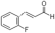 structure of CAS# 149733-71-1, 2-Fluorocinnamaldehyde;(E)-3-(2-Fluorophenyl)-2-propenal