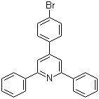 结构式 CAS# 1498-81-3, 4-(4-溴苯基)-2,6-二苯基吡啶