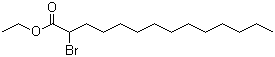 Ethyl 2-bromotetradecanoate  molecular structure (CAS 14980-92-8)