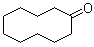 Cyclodecanone molecular structure (CAS 1502-06-3)