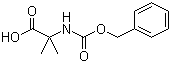 structure of CAS# 15030-72-5, N-(Benzyloxycarbonyl)-2-methylalanine;2-[(Benzyloxycarbonyl)amino]-2-methylpropanoic acid; 2-[(Benzyloxycarbonyl)amino]-2-methylpropionic acid; Cbz-Aib-OH; NSC 164086