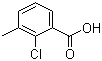 structure of CAS# 15068-35-6, 2-Chloro-3-methylbenzoic acid;3-Methyl-2-chlorobenzoic acid