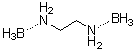 structure of CAS# 15165-88-5, Ethylenediaminebisborane;Borane, compd. with ethylenediamine (2:1); NSC 114043