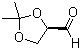 结构式 CAS# 15186-48-8, (R)-(+)-2,2-二甲基-1,3-二氧戊环-4-甲醛