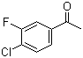 结构式 CAS# 151945-84-5, 3'-氟-4'-氯苯乙酮