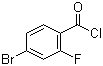 结构式 CAS# 151982-51-3, 4-溴-2-氟苯甲酰氯