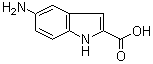 structure of CAS# 152213-40-6, 5-Amino-1H-indole-2-carboxylic acid