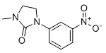 结构式 CAS# 1522718-34-8, 1-甲基-3-(3-硝基苯基)咪唑烷-2-酮