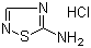 structure of CAS# 152513-91-2, 5-Amino-1,2,4-thiadiazole hydrochloride;1,2,4-Thiadiazol-5-amine monohydrochloride; 1,2,4-Thiadiazol-5-amine hydrochloride