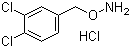 结构式 CAS# 15256-10-7, O-(3,4-二氯苄基)羟胺盐酸盐