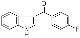 structure of CAS# 152807-26-6, 3-(4'-Fluorobenzoyl)indole