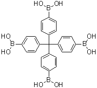 structure of CAS# 153035-55-3, Tetra[4-(dihydroxyboryl)phenyl]methane;B,B',B'',B'''-(Methanetetrayltetra-4,1-phenylene)tetrakis[boronic acid]; COF 102