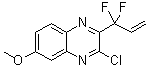 结构式 CAS# 1535210-94-6, 3-氯-2-(1,1-二氟-2-丙烯-1-基)-6-甲氧基喹喔啉