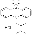 结构式 CAS# 15374-15-9, 盐酸二氧丙嗪