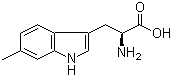 structure of CAS# 154-06-3, 5-Methyl-L-tryptophan;5-Methyltryptophan; L-5-Methyltryptophan