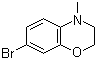 structure of CAS# 154264-95-6, 7-Bromo-4-methyl-3,4-dihydro-2H-[1,4]benzoxazine;7-Bromo-4-methyl-3,4-dihydro-2H-benzo[1,4]oxazine