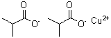 structure of CAS# 15432-56-1, Cupric isobutyrate;Copper(II) isobutyrate