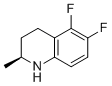 (S)-5,6-difluoro-2-methyl-1,2,3,4-tetrahydroquinoline molecular structure (CAS 154357-38-7)