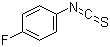 结构式 CAS# 1544-68-9, 4-氟苯基异硫氰酸酯