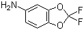 结构式 CAS# 1544-85-0, 5-氨基-2,2-二氟-1,3-苯并二恶茂