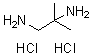 结构式 CAS# 15444-85-6, 2-甲基-1,2-丙二胺二盐酸盐