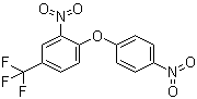 structure of CAS# 15457-05-3, Fluorodiphen;4'-Trifluoromethyl-2',4-dinitrodiphenyl ether; C 6989; Fluorodifen; Fluorodiphen; NSC 58415; Preforan