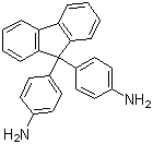 结构式 CAS# 15499-84-0, 9,9-双(4-氨基苯基)芴