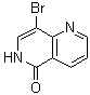 structure of CAS# 155057-97-9, 8-Bromo-1,6-naphthyridin-5(6H)-one