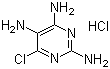 structure of CAS# 155824-29-6, 2,4,5-Triamino-6-chloropyrimidine hydrochloride;6-Chloro-2,4,5-pyrimidinetriamine monohydrochloride