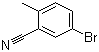 structure of CAS# 156001-51-3, 5-Bromo-2-methylbenzonitrile;3-Bromo-6-methylbenzonitrile