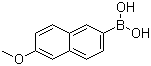 structure of CAS# 156641-98-4, 6-Methoxy-2-naphthaleneboronic acid;6-Methoxynaphthalene-2-boronic acid