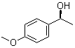 结构式 CAS# 1572-97-0, (S)-1-(4-甲氧基苯基)乙醇