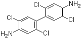 结构式 CAS# 15721-02-5, 2,2',5,5'-四氯二苯胺; TCB