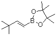 结构式 CAS# 157945-83-0, 2-[(1E)-3,3-二甲基-1-丁烯基]-4,4,5,5-四甲基-1,3,2-二氧硼杂环戊烷