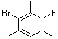 结构式 CAS# 1580-05-8, 2-溴-4-氟间三甲基苯